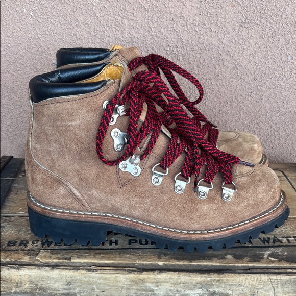 Hermes Brown Leather Hiking boots